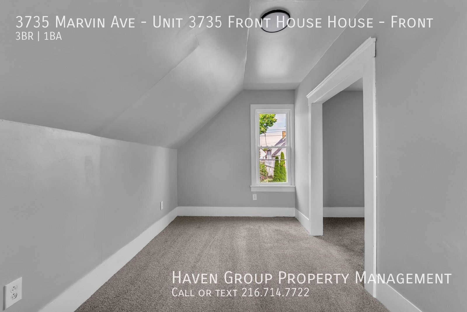3735 Marvin Ave | Front House, Cleveland, OH 44109 - Spacious 3-bed 1-bath multi-family home! property image