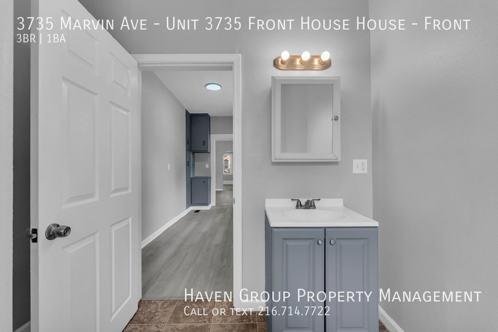 3735 Marvin Ave | Front House, Cleveland, OH 44109 - Spacious 3-bed 1-bath multi-family home! property image