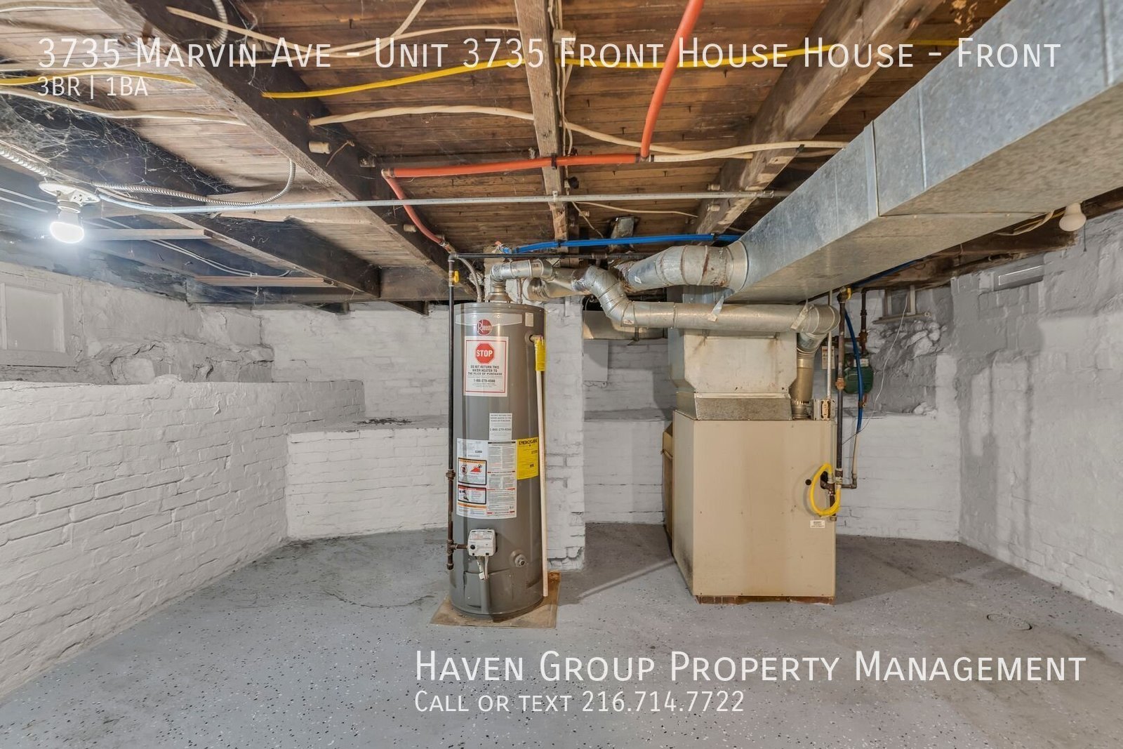 3735 Marvin Ave | Front House, Cleveland, OH 44109 - Spacious 3-bed 1-bath multi-family home! property image