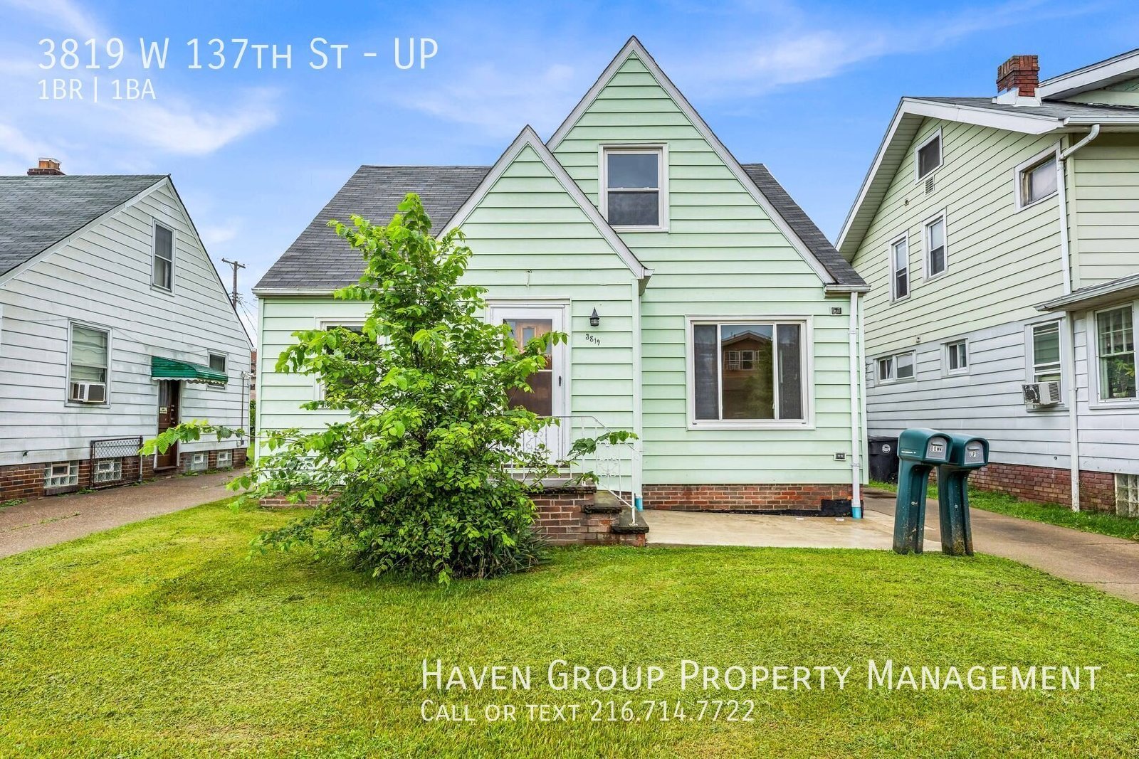 3819 W 137th St | UP, Cleveland, OH 44111 - Spacious 1-bed 1-bath multi-family home! property image