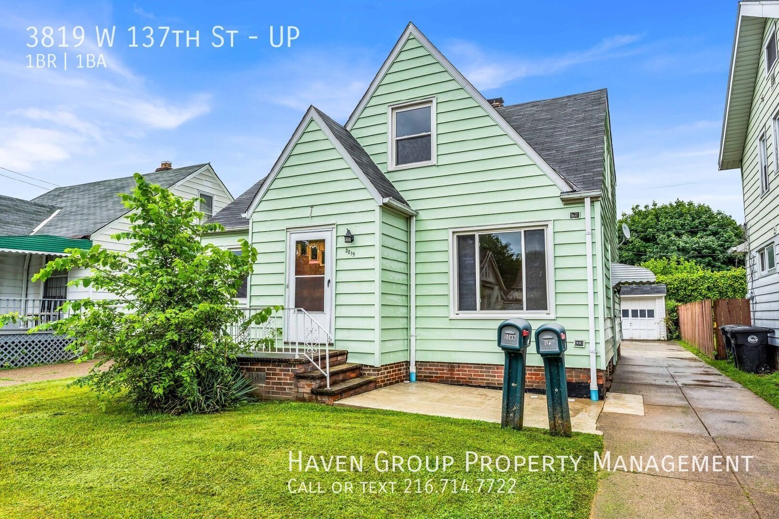 3819 W 137th St | UP, Cleveland, OH 44111 - Spacious 1-bed 1-bath multi-family home! property image