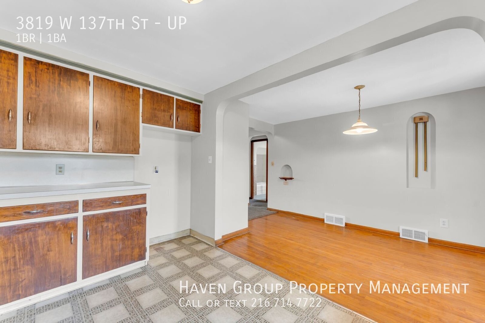 3819 W 137th St | UP, Cleveland, OH 44111 - Spacious 1-bed 1-bath multi-family home! property image