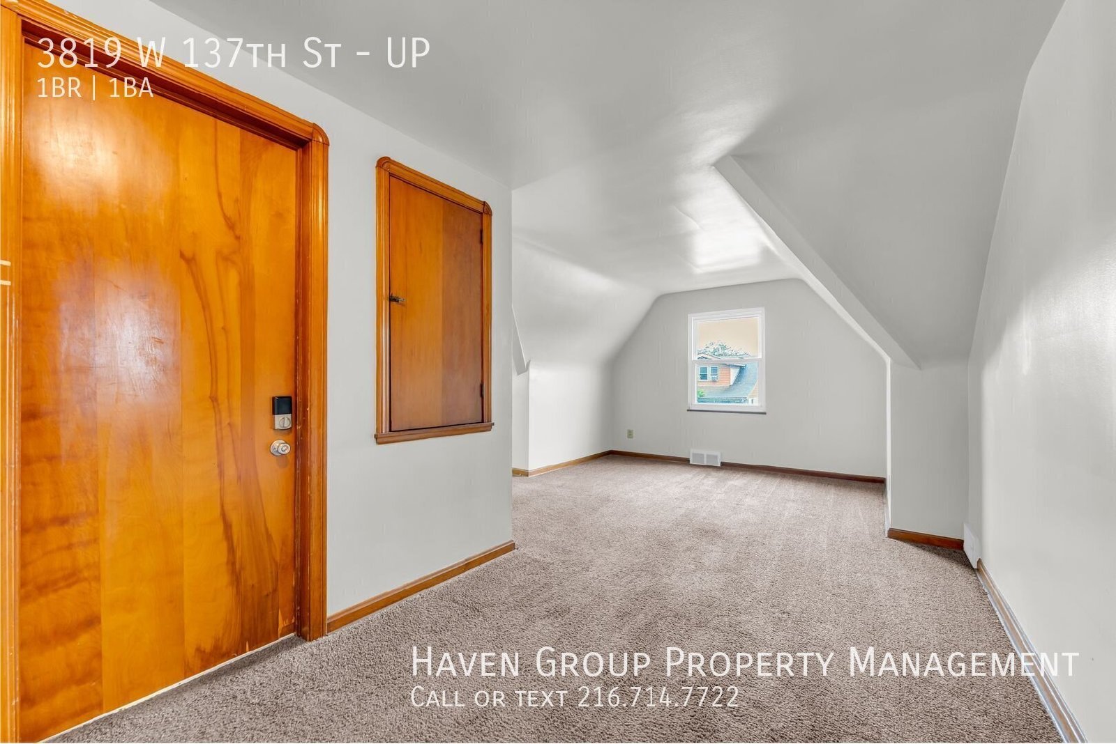 3819 W 137th St | UP, Cleveland, OH 44111 - Spacious 1-bed 1-bath multi-family home! property image