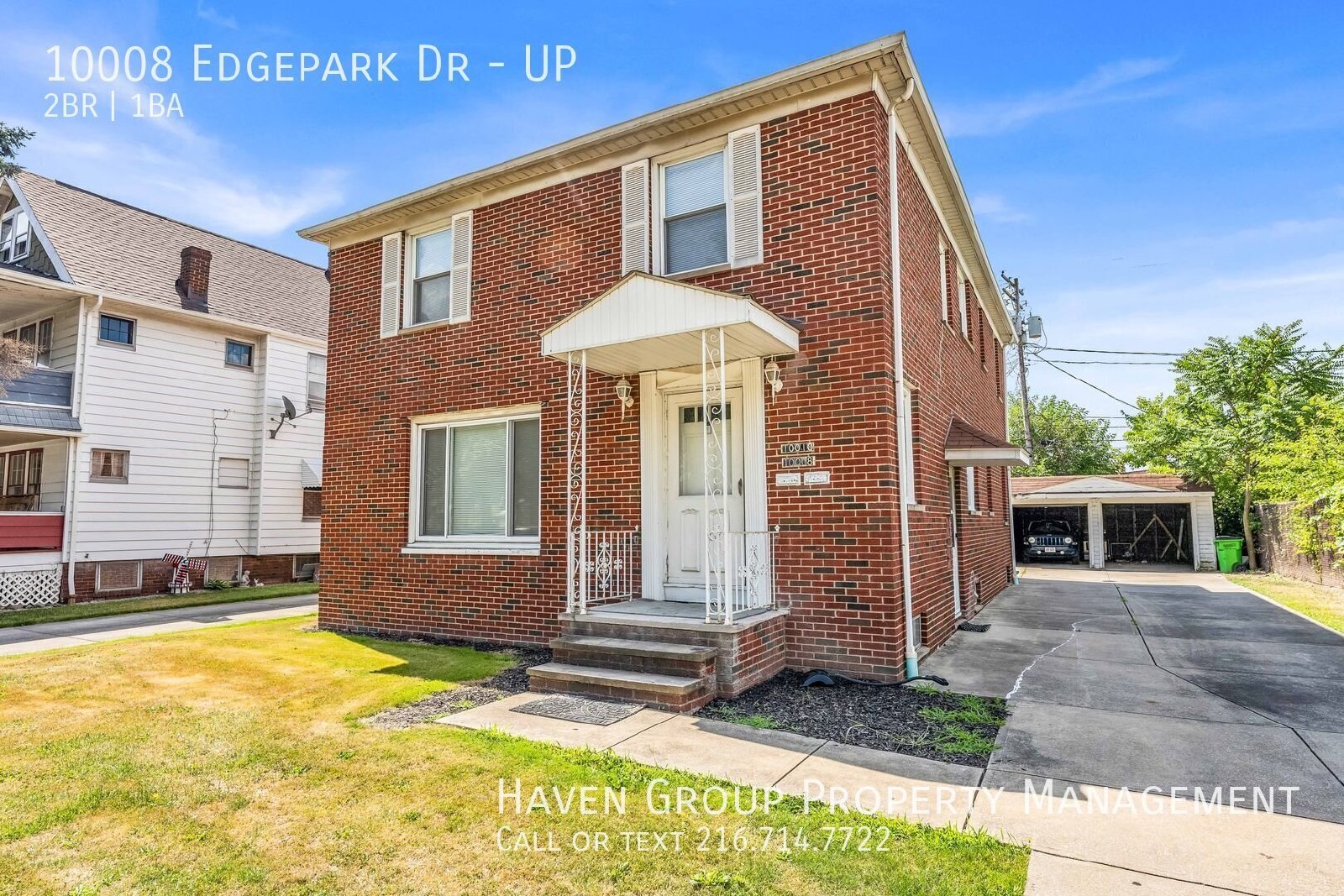 10008 Edgepark Dr | UP, Garfield Heights, OH 44125 - Spacious 2-bed 1-bath multi-family home! property image