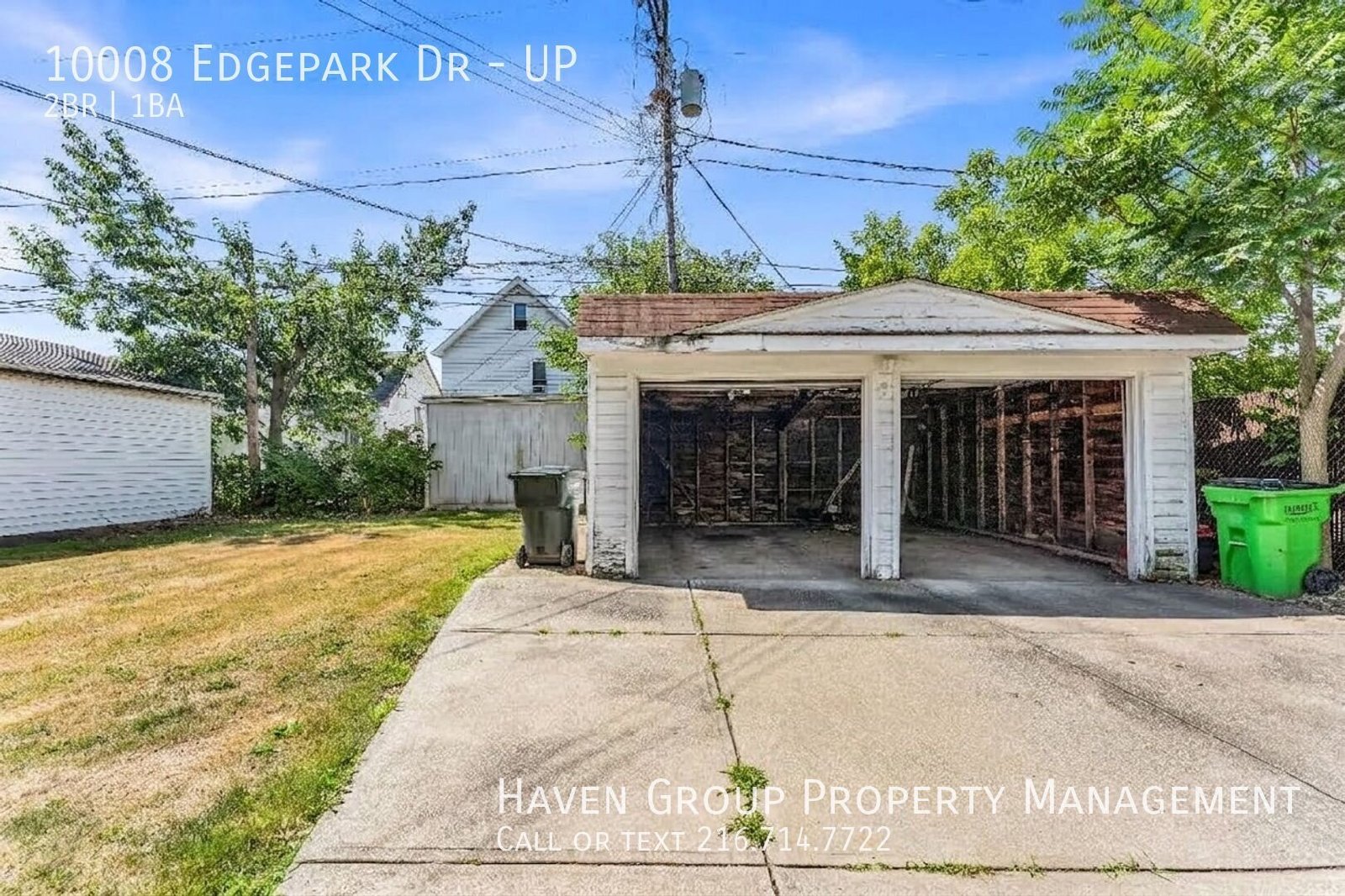 10008 Edgepark Dr | UP, Garfield Heights, OH 44125 - Spacious 2-bed 1-bath multi-family home! property image