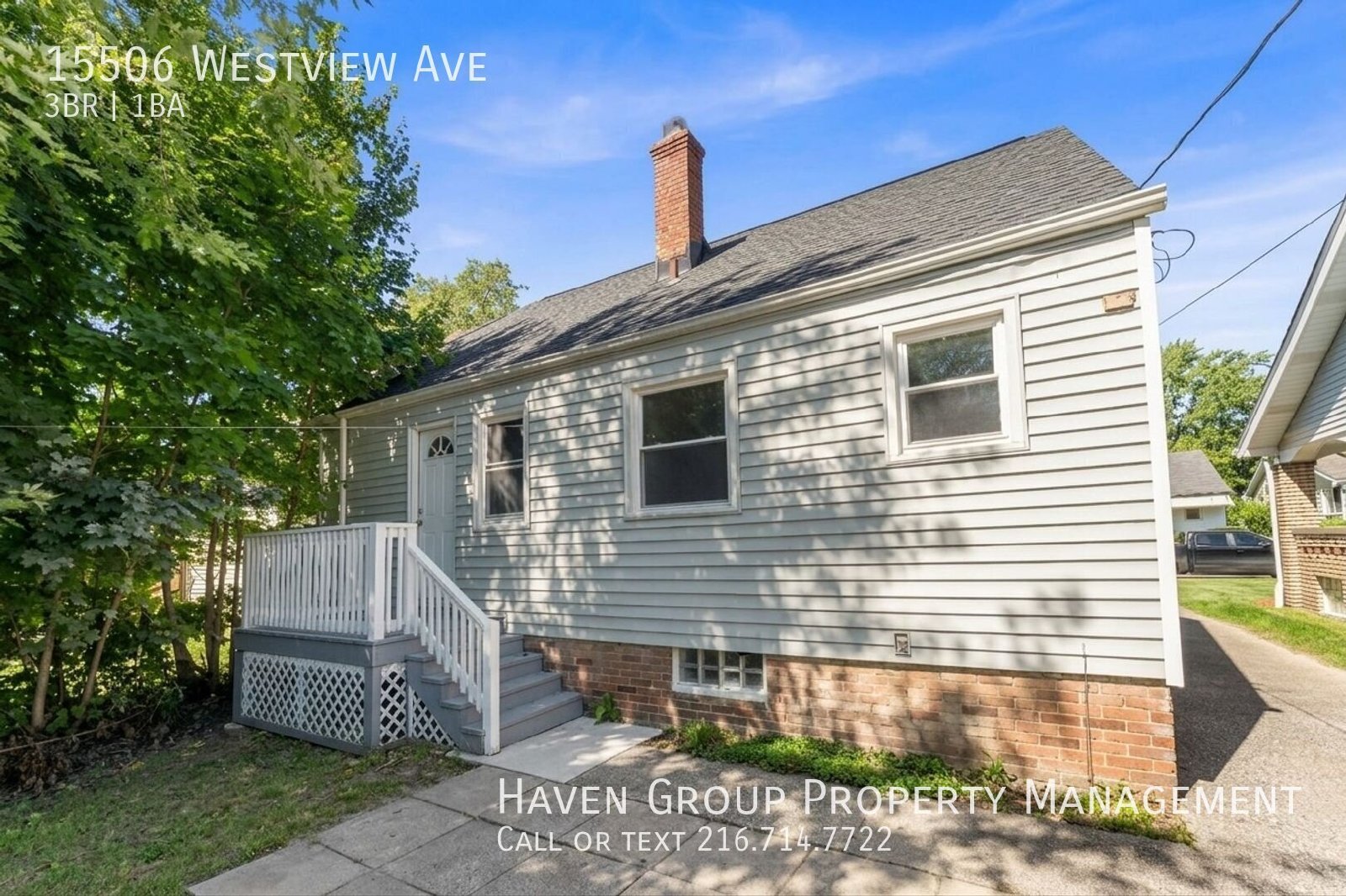 15506 Westview Ave, Cleveland, OH 44128- Spacious 3-bed 1-bath single-family home!  property image
