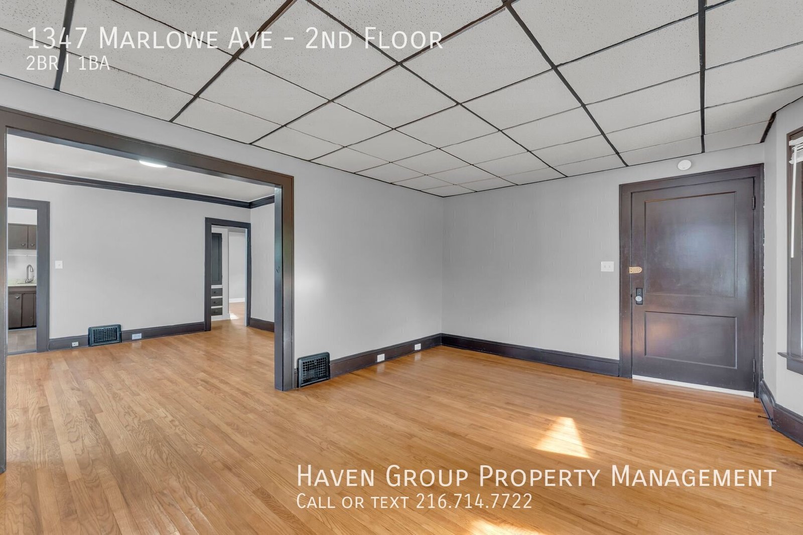 1347 Marlowe Ave | 2nd Floor, Lakewood, OH 44107 - Spacious 2-bed 1-bath multi-family home! property image