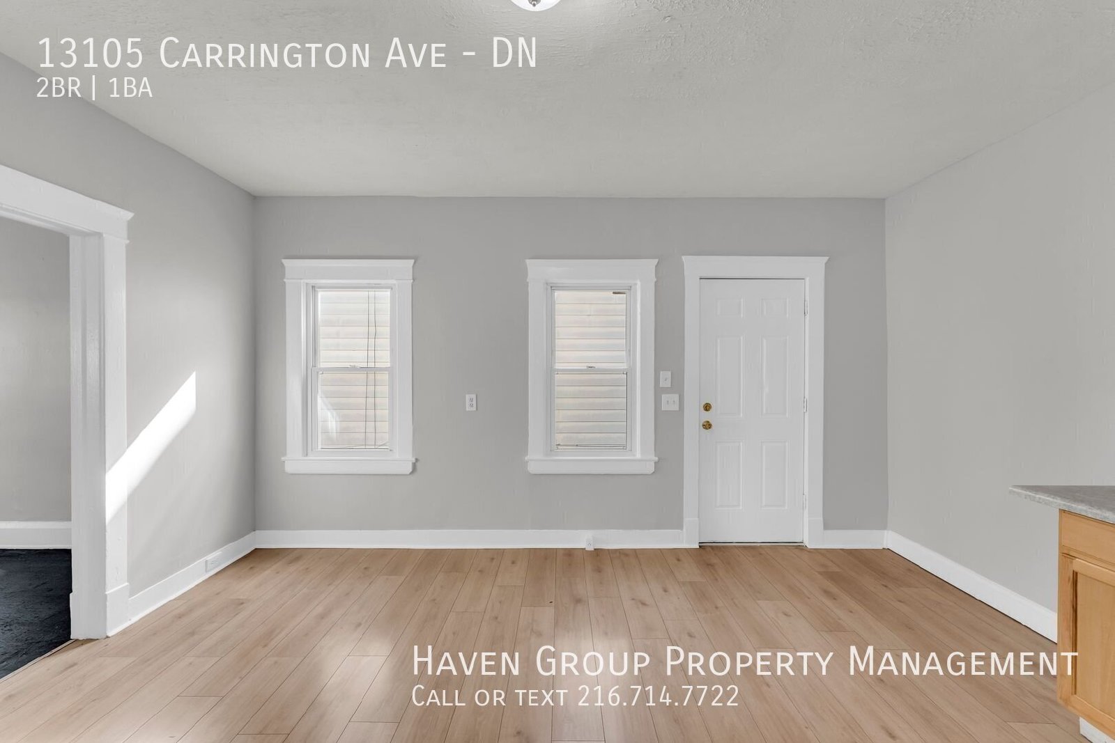 13105 Carrington Ave | DN, Cleveland, OH 44135 - Spacious 2-bed 1-bath multi-family home! property image