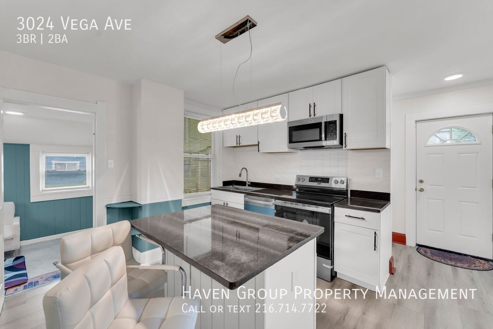 3024 Vega Ave, Cleveland, OH 44113- Spacious 3-bed 2-bath Furnished Single-Family Home! property image