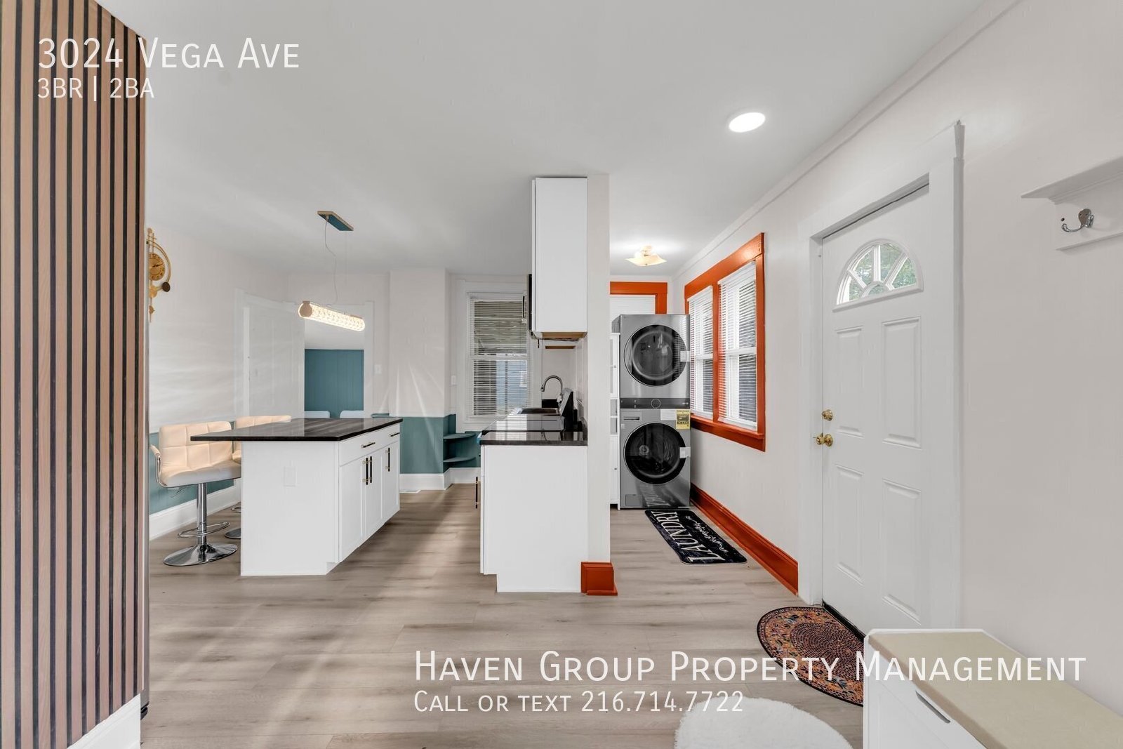 3024 Vega Ave, Cleveland, OH 44113- Spacious 3-bed 2-bath Furnished Single-Family Home! property image