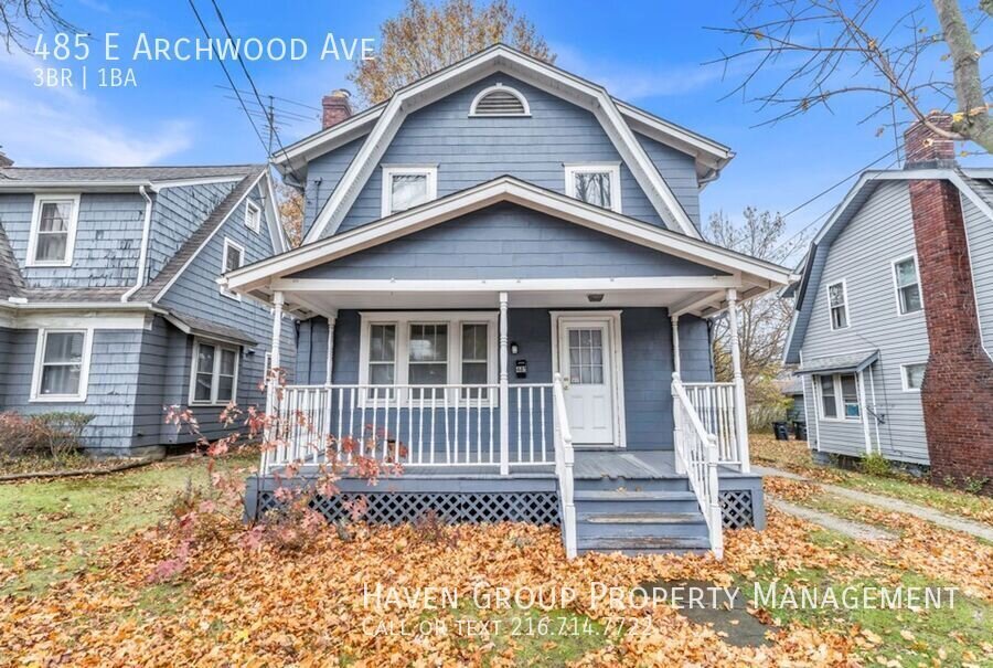 485 E Archwood Ave, Akron, OH 44301- Spacious 3-bed 1-bath single-family home! property image