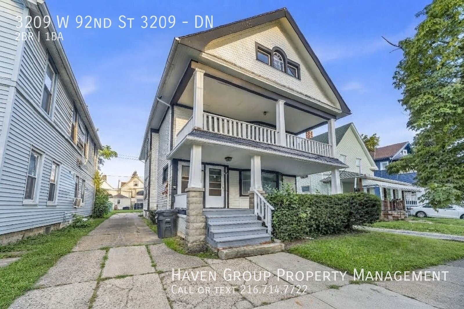 3209 W 92nd St | DN, Cleveland, OH 44102 - Spacious 2-bed 1-bath multi-family home! property image
