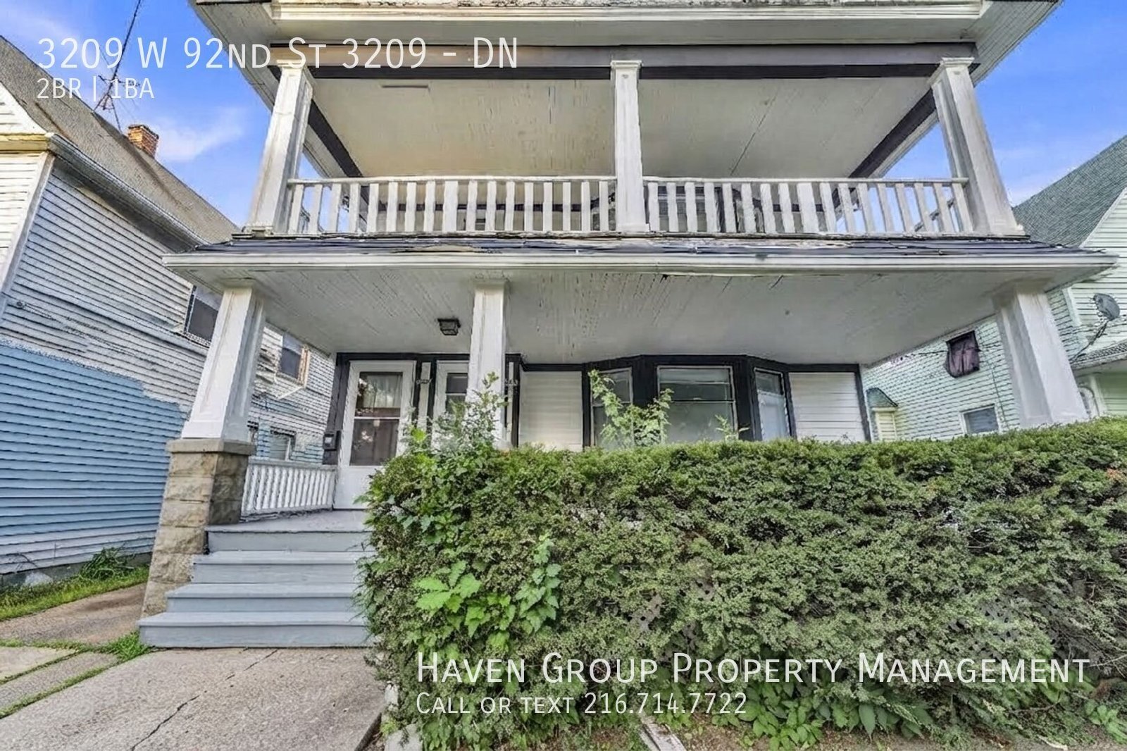 3209 W 92nd St | DN, Cleveland, OH 44102 - Spacious 2-bed 1-bath multi-family home! property image