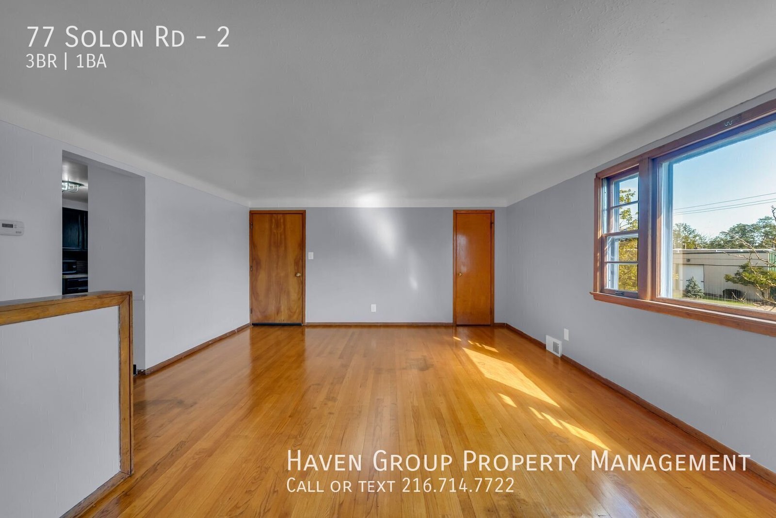 77 Solon Rd | UP, Bedford, OH 44146 - Spacious 3-bed 1-bath multi-family home! property image