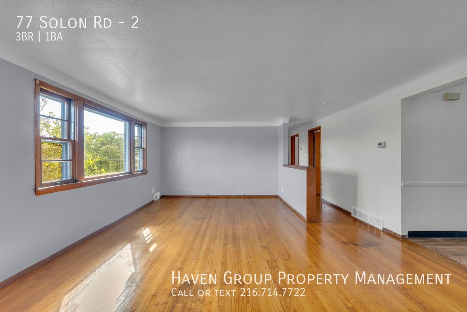 77 Solon Rd | UP, Bedford, OH 44146 - Spacious 3-bed 1-bath multi-family home! property image