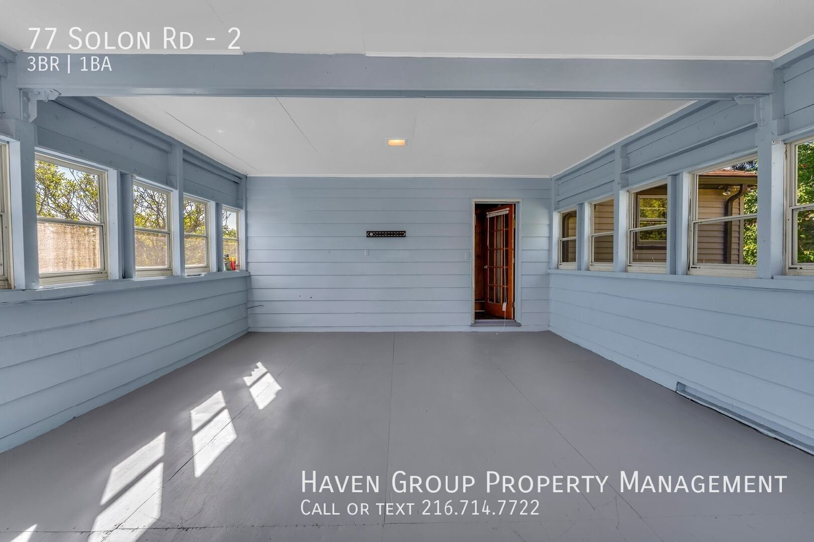 77 Solon Rd | UP, Bedford, OH 44146 - Spacious 3-bed 1-bath multi-family home! property image