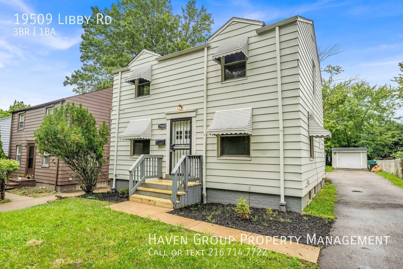 19509 Libby Rd, Maple Heights, OH 44137- Spacious 3-bed 1-bath single-family home!  property image