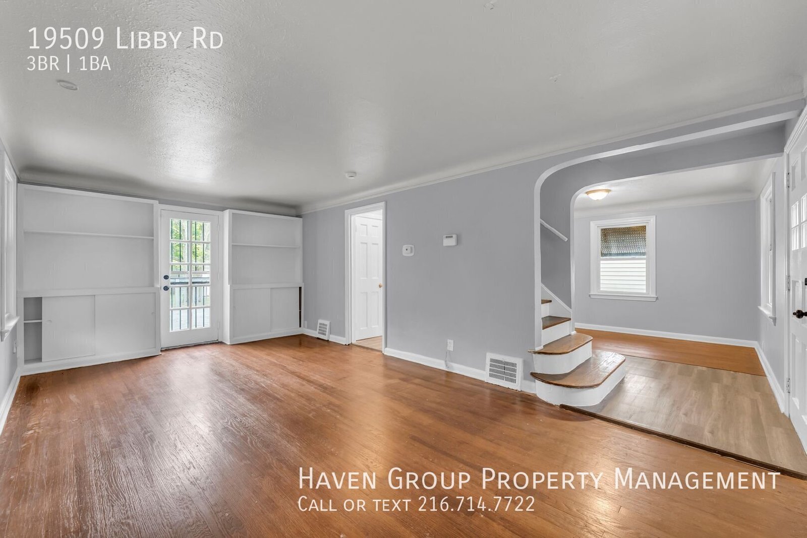 19509 Libby Rd, Maple Heights, OH 44137- Spacious 3-bed 1-bath single-family home!  property image