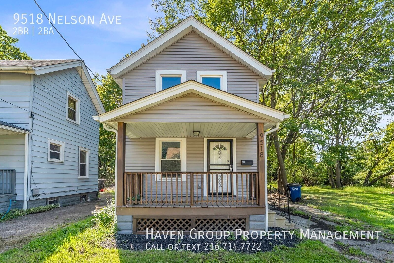 9518 Nelson Ave, Cleveland, OH 44105- Spacious 2-bed 1.5-bath single-family home!  property image