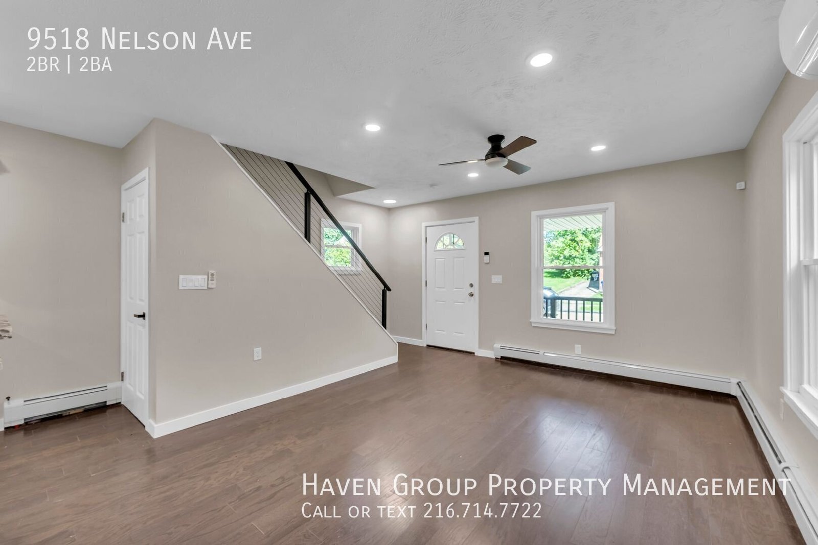 9518 Nelson Ave, Cleveland, OH 44105- Spacious 2-bed 1.5-bath single-family home!  property image