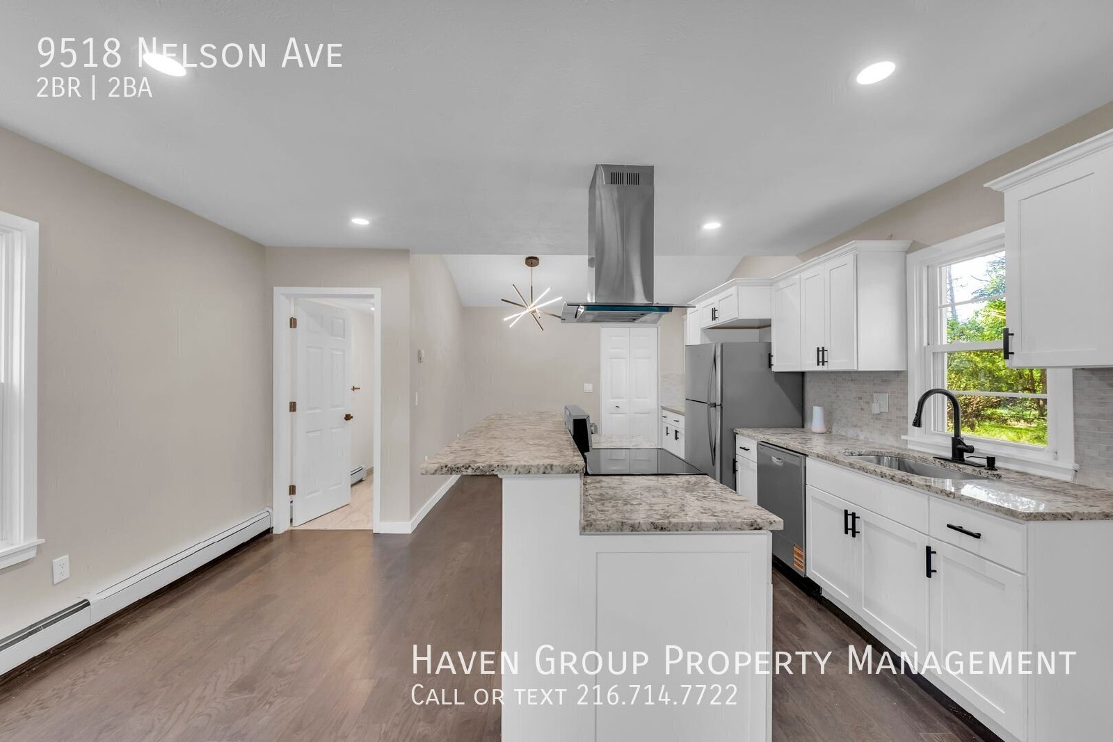 9518 Nelson Ave, Cleveland, OH 44105- Spacious 2-bed 1.5-bath single-family home!  property image