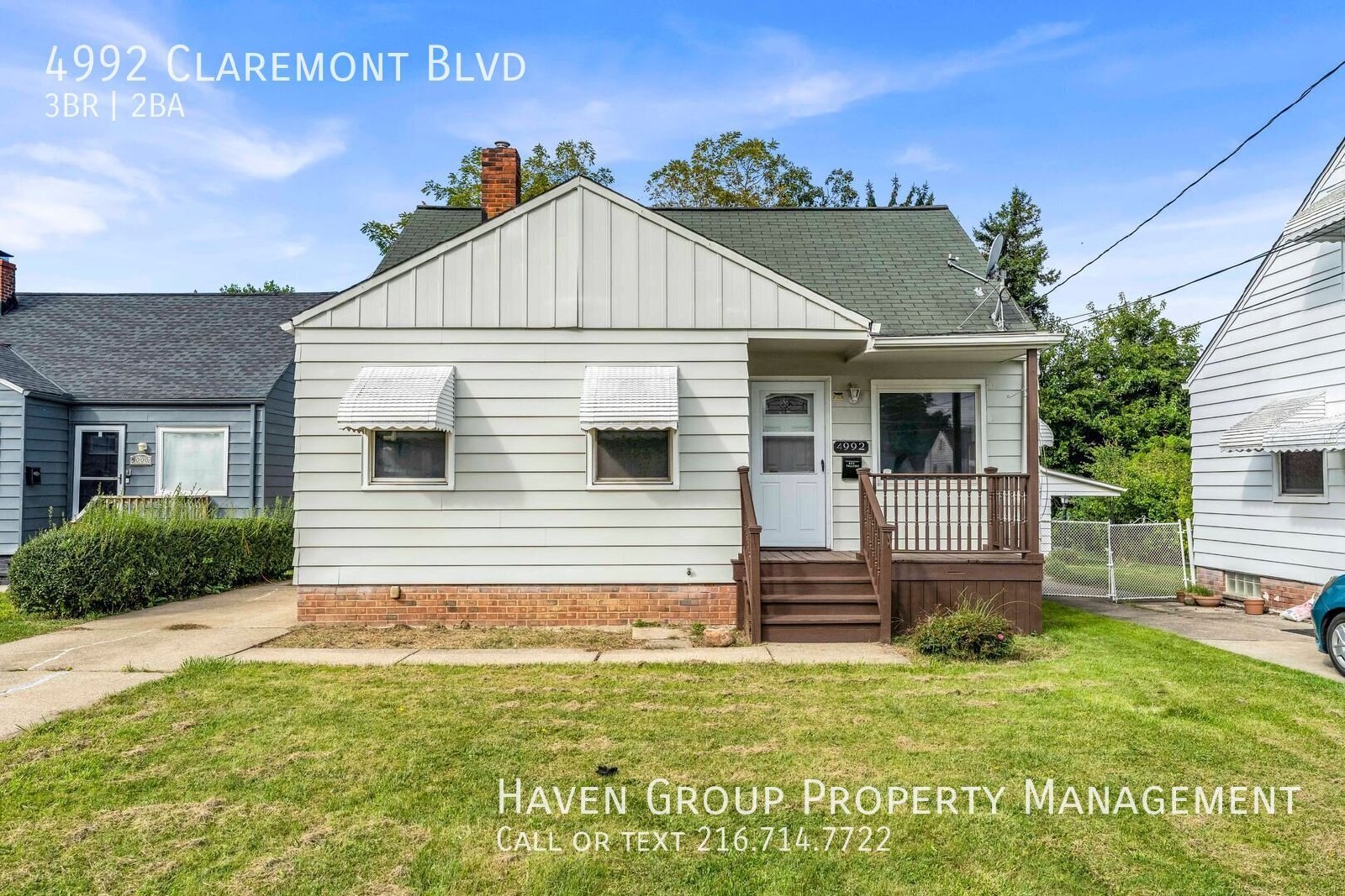 4992 Claremont Blvd, Garfield Hts, OH 44125- Spacious 3-bed 1.5-bath single-family home!  property image