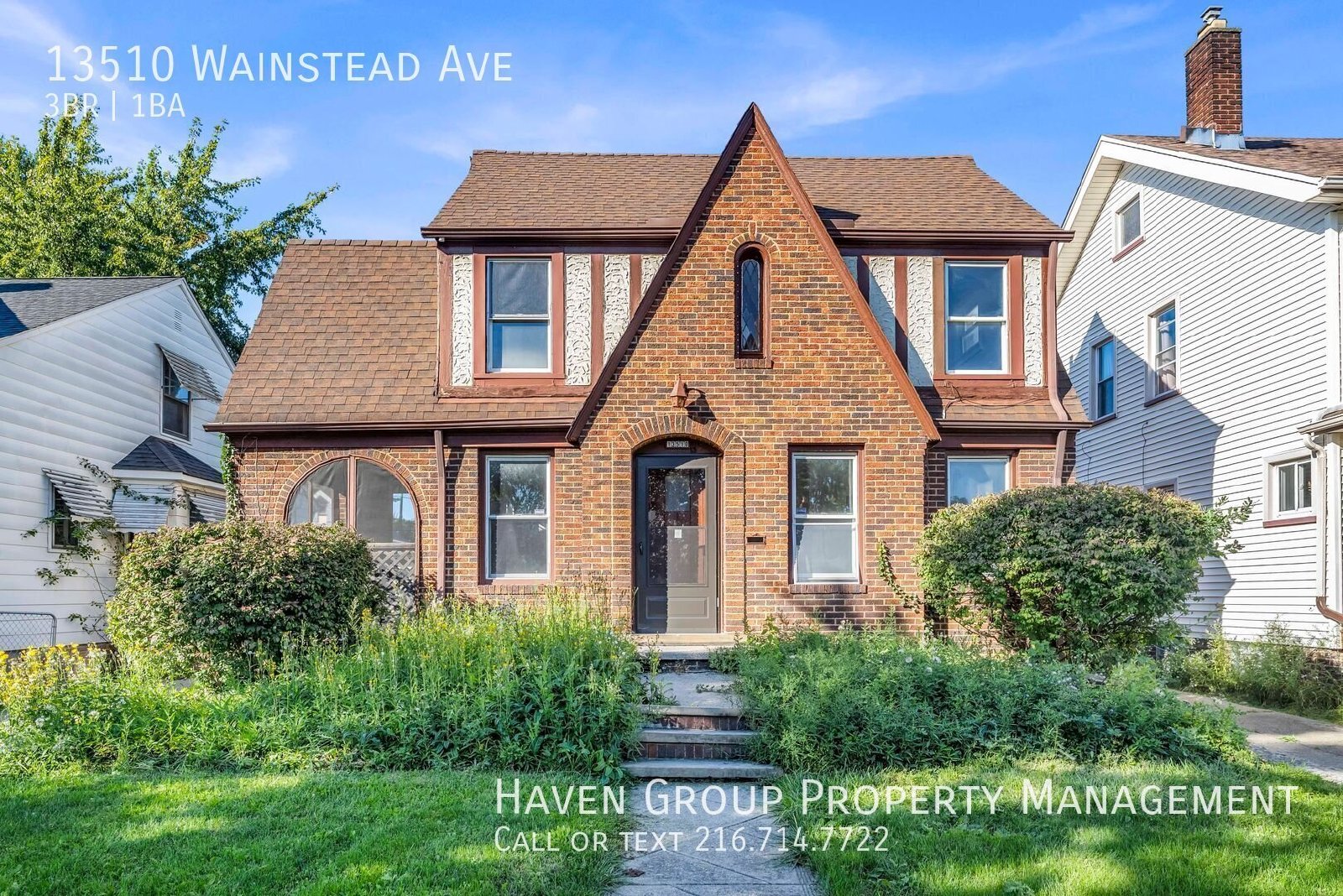 13510 Wainstead Ave, Cleveland, OH 44111- Spacious 3-bed 1-bath single-family home!  property image