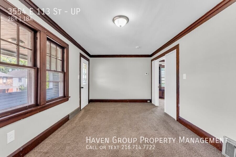 3554 E 113th St | UP, Cleveland, OH 44105- Spacious 2-bed 1-bath multi-family home! property image