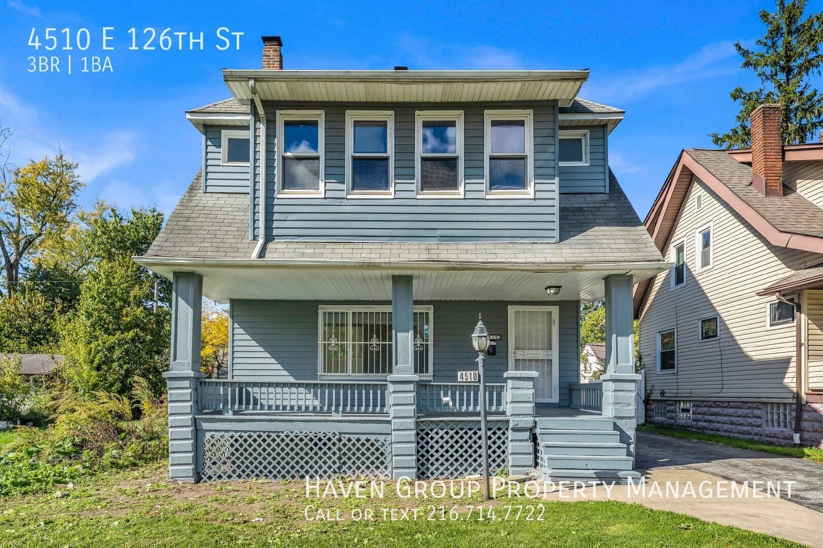 4510 E 126th St, Garfield Hts, OH 44105- Spacious 3-bed 1-bath single-family home!  property image