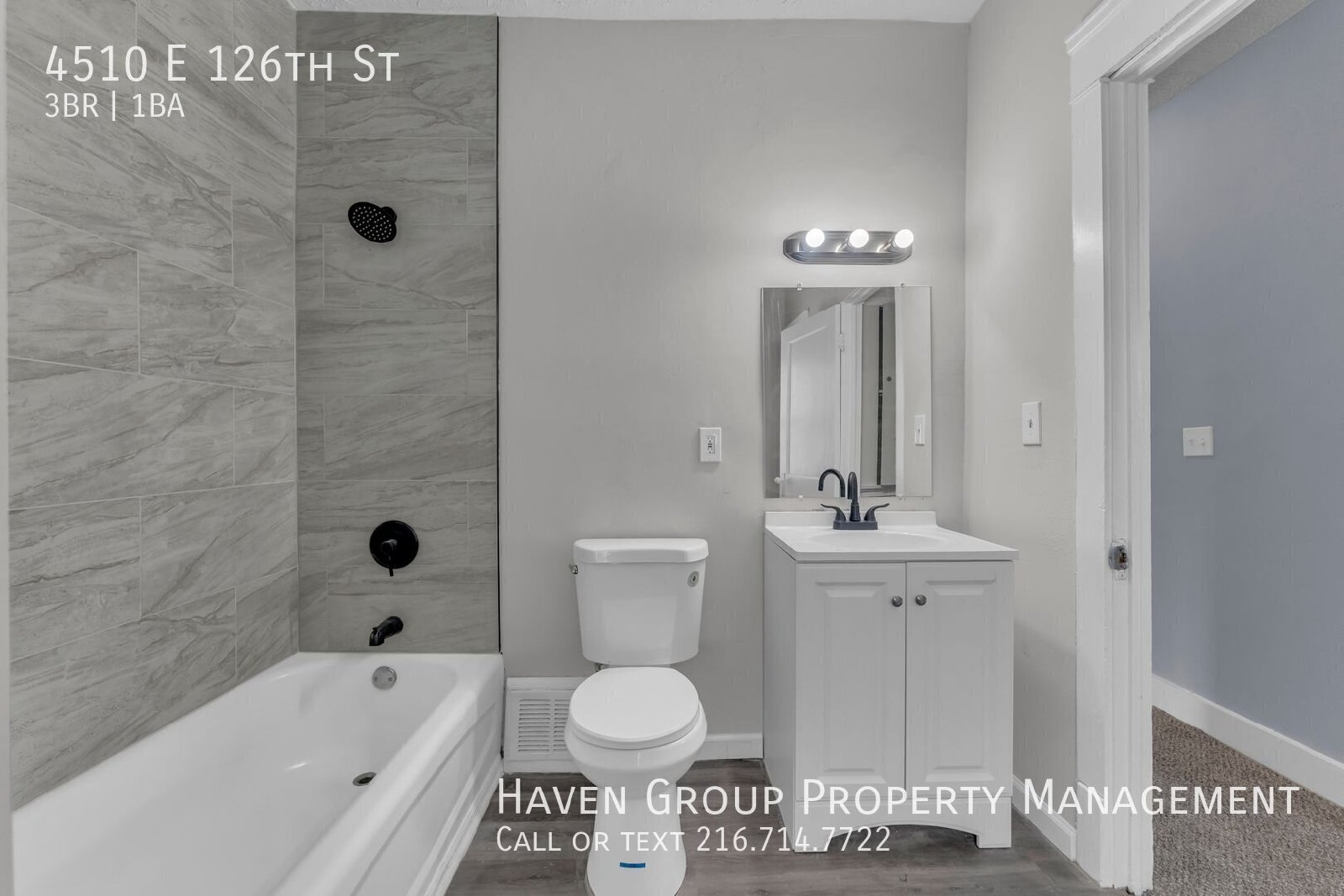4510 E 126th St, Garfield Hts, OH 44105- Spacious 3-bed 1-bath single-family home!  property image