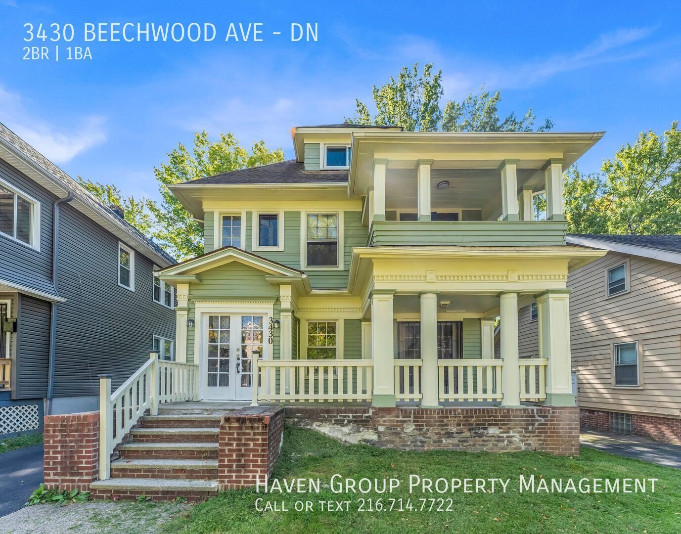 3430 Beechwood Ave | DN, Cleveland Heights, OH 44118 - Spacious 2-bed 1-bath multi-family home! property image