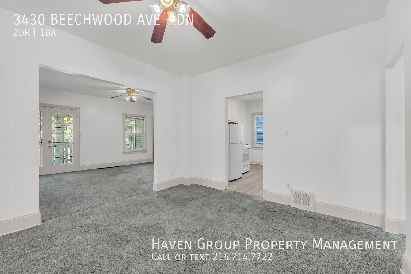 3430 Beechwood Ave | DN, Cleveland Heights, OH 44118 - Spacious 2-bed 1-bath multi-family home! property image