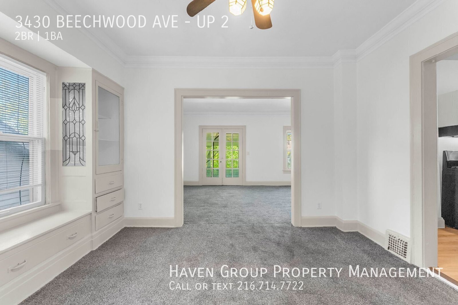3430 Beechwood Ave | UP 2, Cleveland Heights, OH 44118 - Spacious 2-bed 1-bath multi-family home! property image