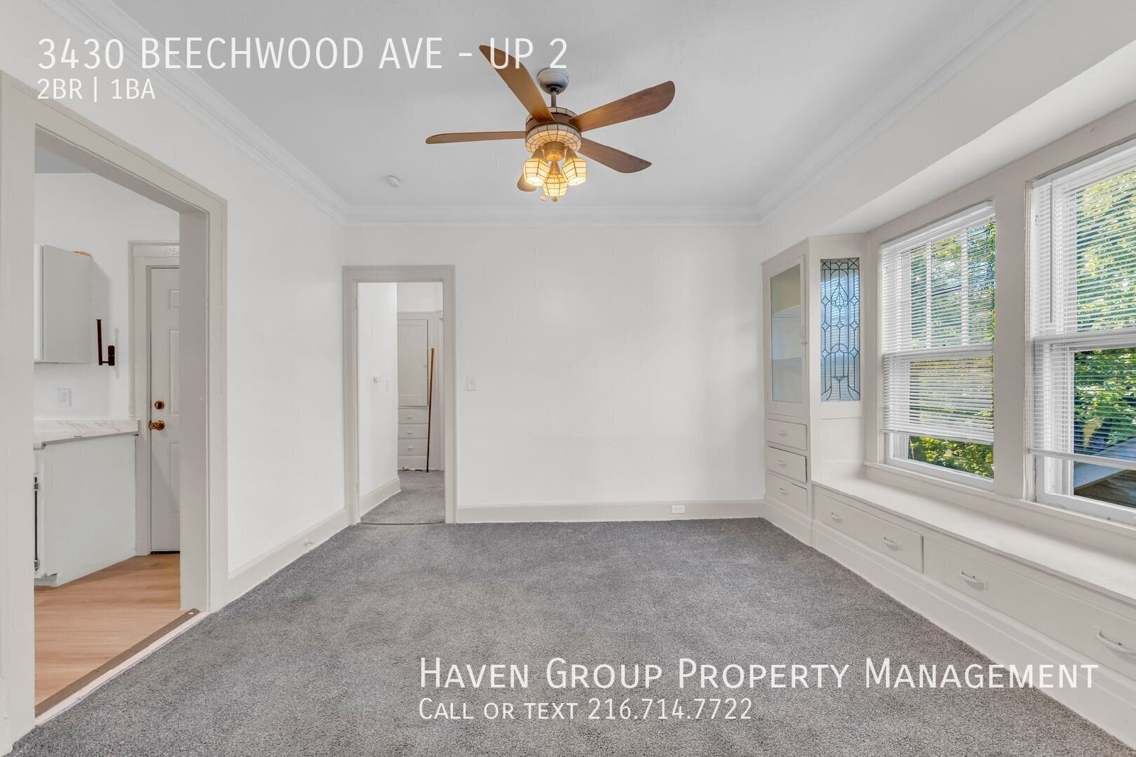 3430 Beechwood Ave | UP 2, Cleveland Heights, OH 44118 - Spacious 2-bed 1-bath multi-family home! property image
