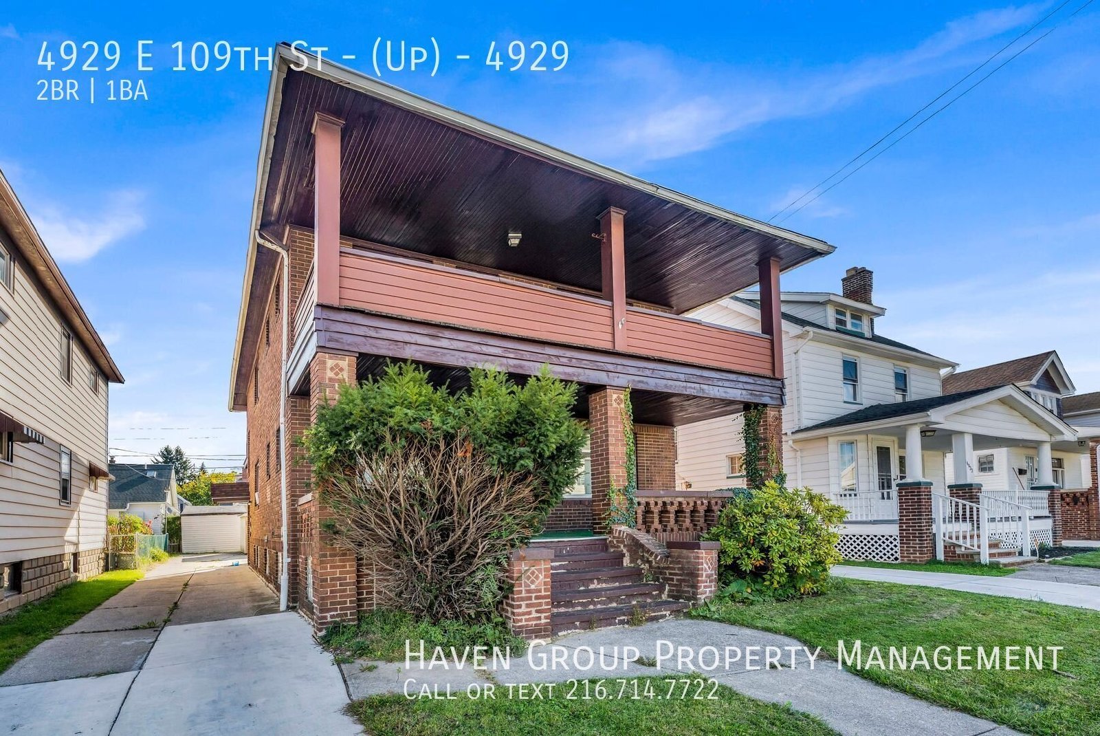 4929 E 109th St | UP, Garfield Heights, OH 44112 - Spacious 2-bed 1-bath multi-family home! property image