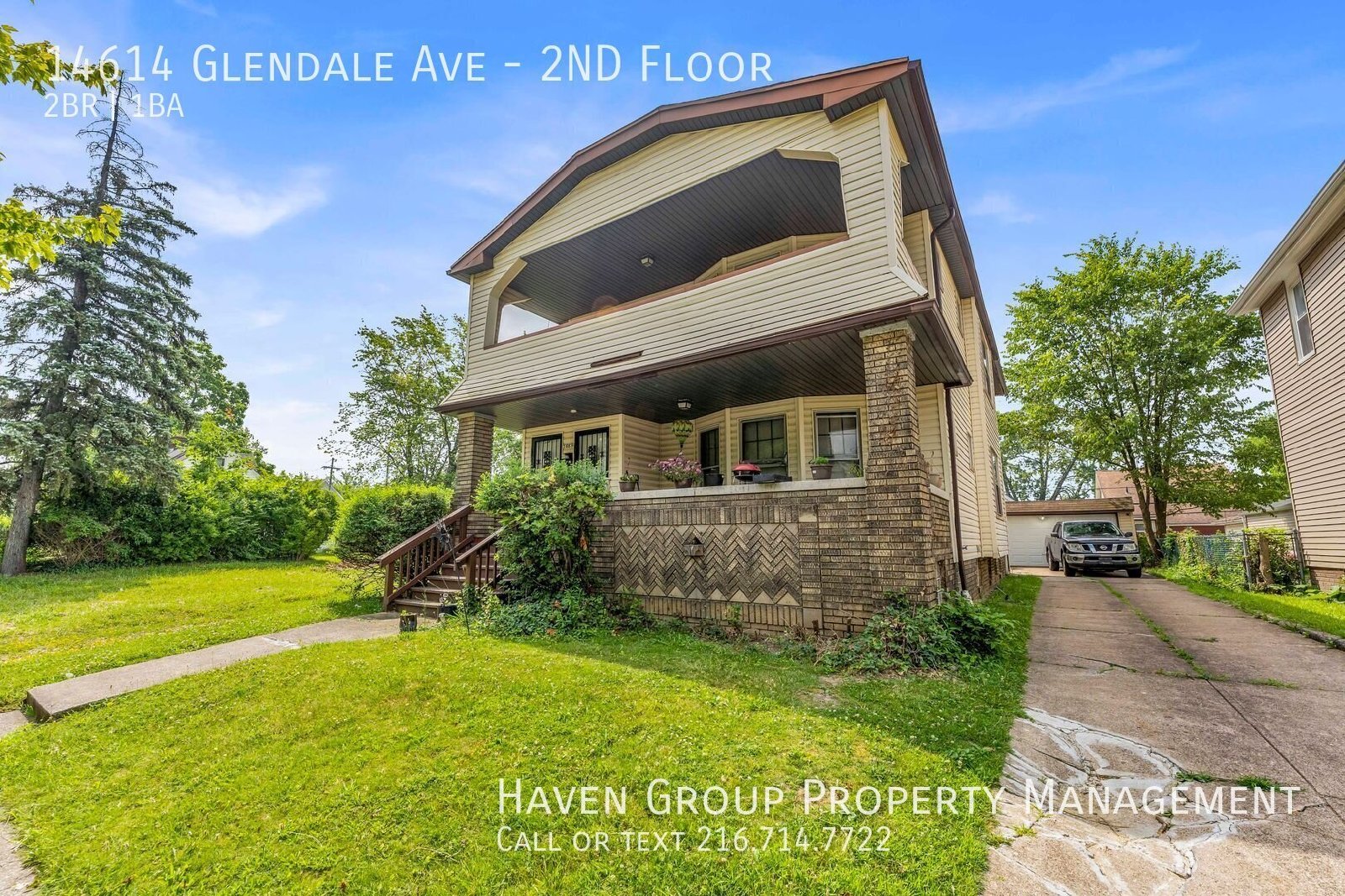 14614 Glendale Ave | 2nd Floor, Cleveland, OH 44128 - Spacious 2-bed 1-bath multi-family home! property image