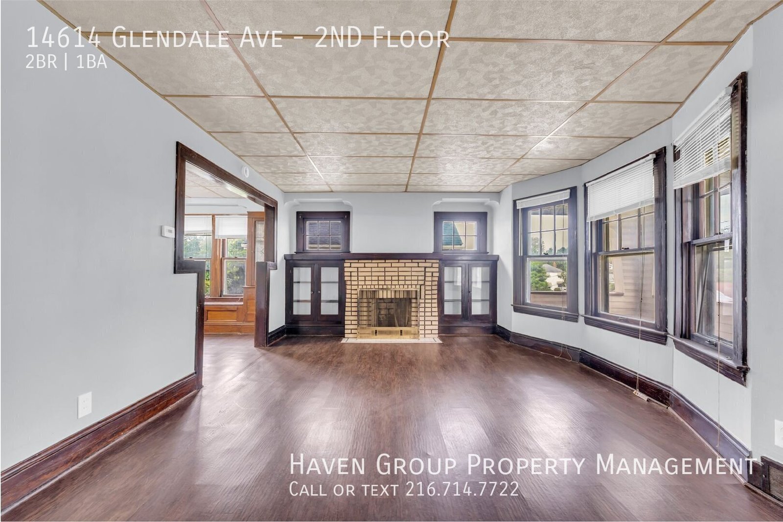 14614 Glendale Ave | 2nd Floor, Cleveland, OH 44128 - Spacious 2-bed 1-bath multi-family home! property image