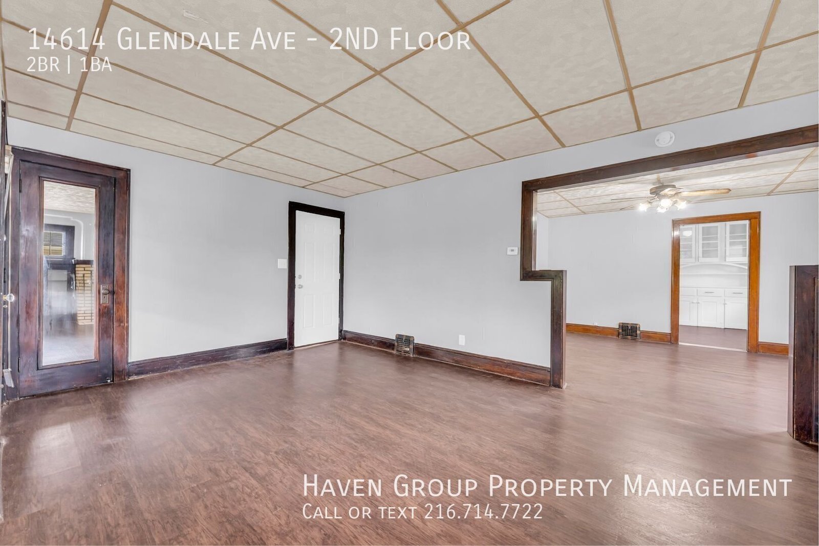 14614 Glendale Ave | 2nd Floor, Cleveland, OH 44128 - Spacious 2-bed 1-bath multi-family home! property image