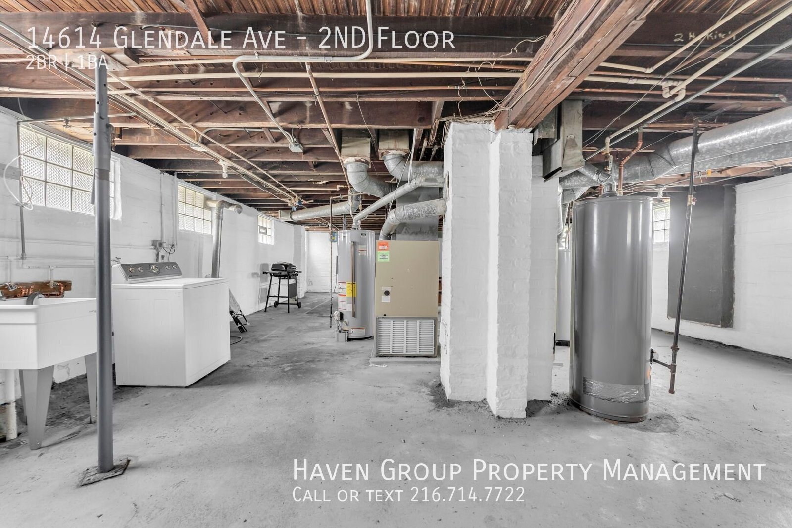 14614 Glendale Ave | 2nd Floor, Cleveland, OH 44128 - Spacious 2-bed 1-bath multi-family home! property image