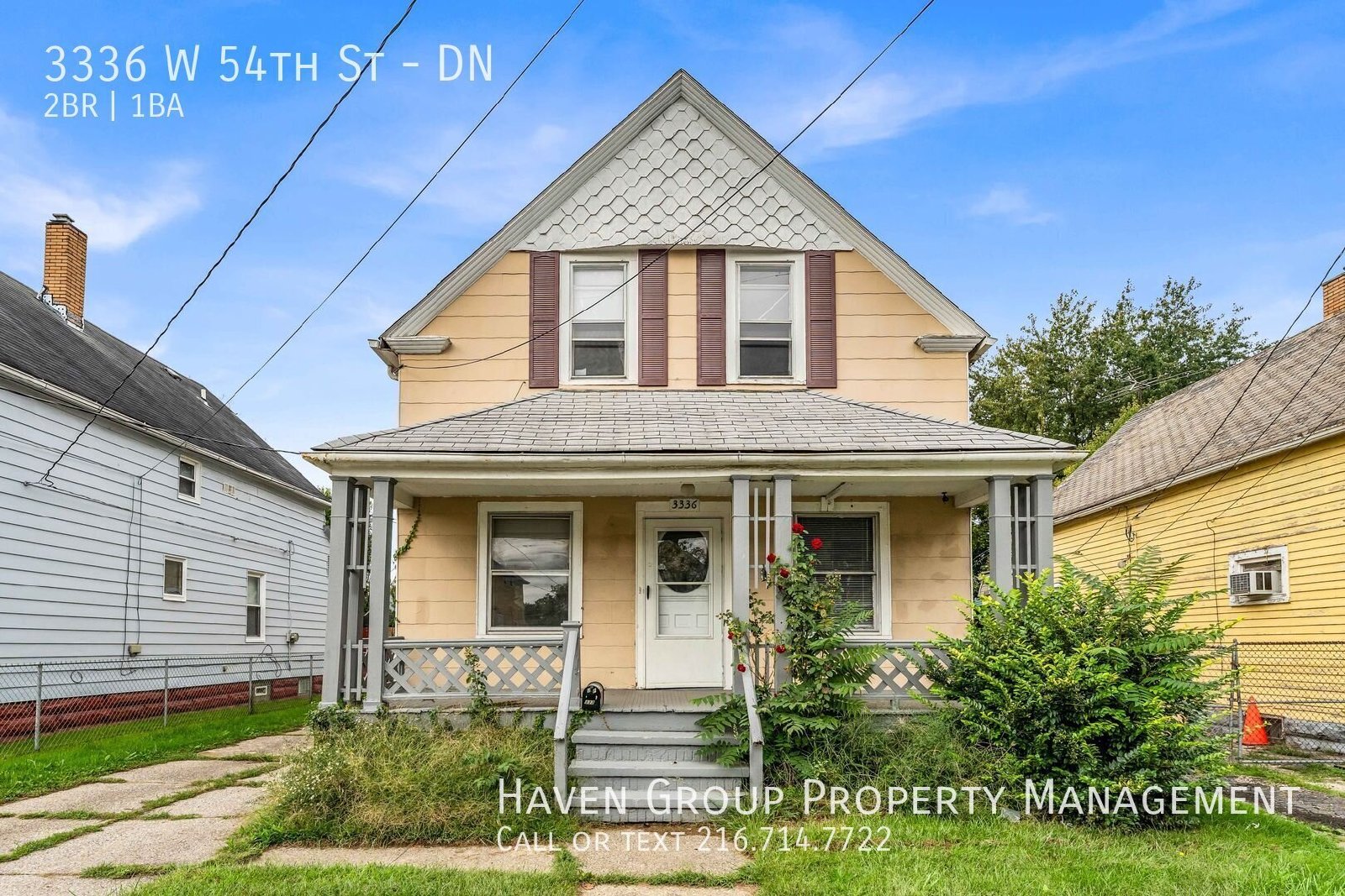3336 W 54th St | DN, Cleveland, OH 44102- Spacious 2-bed 1-bath multi-family home! property image