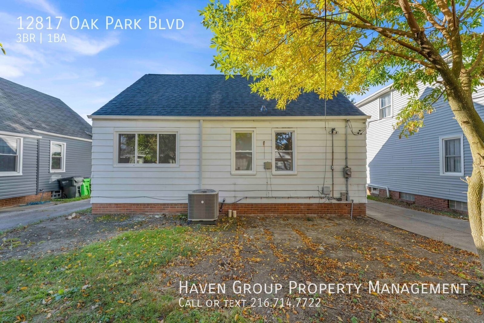 12817 Oak Park Blvd, Garfield Heights, OH 44125 - Spacious 3-bed 1-bath single-family home!  property image