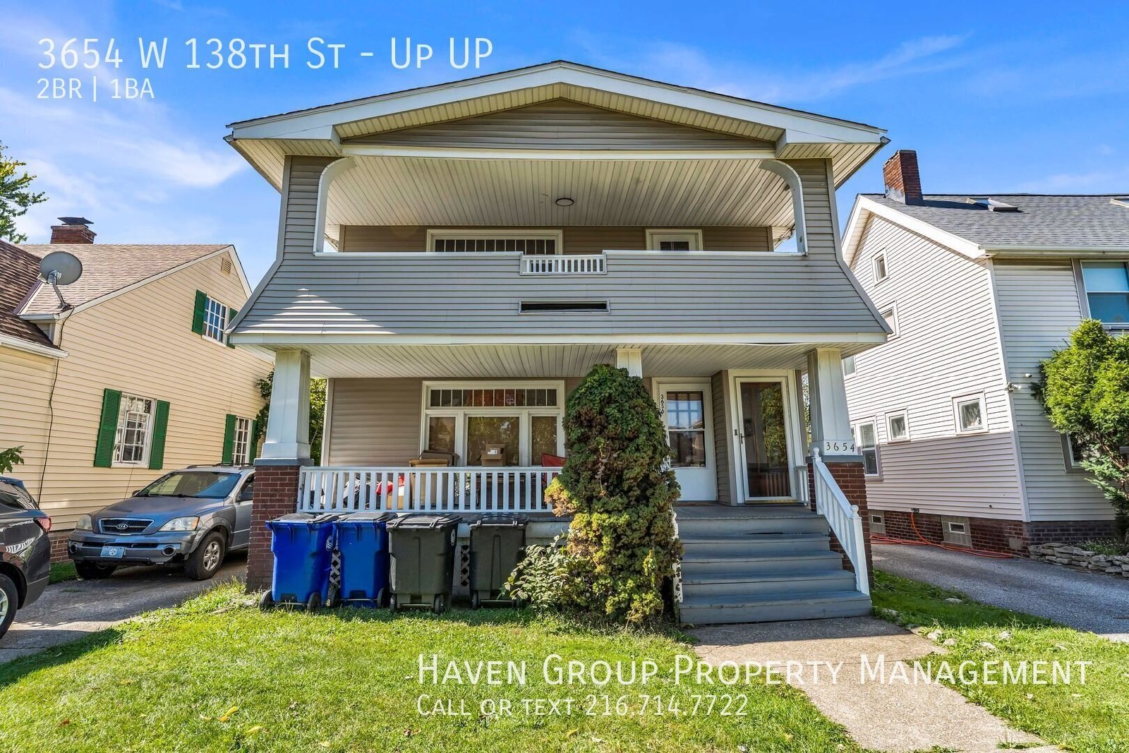 3654 W 138th St | UP, Cleveland, OH 44111- Spacious 2-bed 1-bath multi-family home! property image