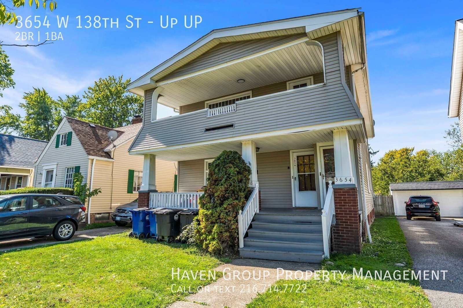 3654 W 138th St | UP, Cleveland, OH 44111- Spacious 2-bed 1-bath multi-family home! property image