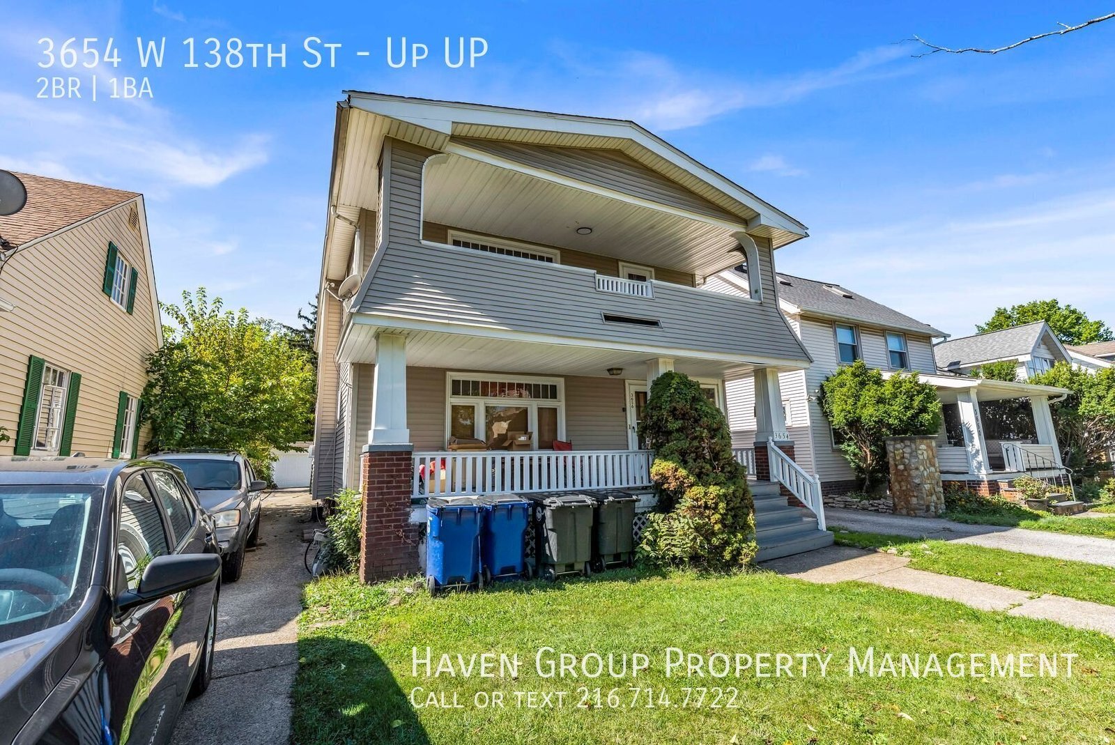 3654 W 138th St | UP, Cleveland, OH 44111- Spacious 2-bed 1-bath multi-family home! property image