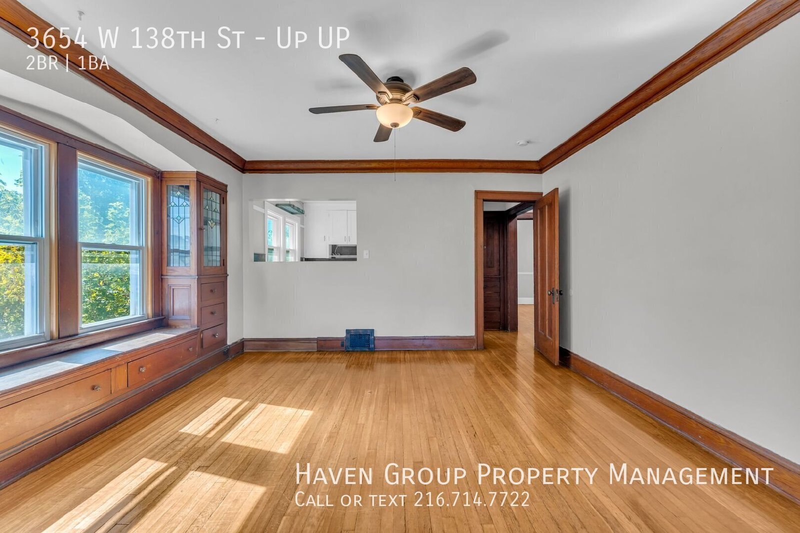 3654 W 138th St | UP, Cleveland, OH 44111- Spacious 2-bed 1-bath multi-family home! property image