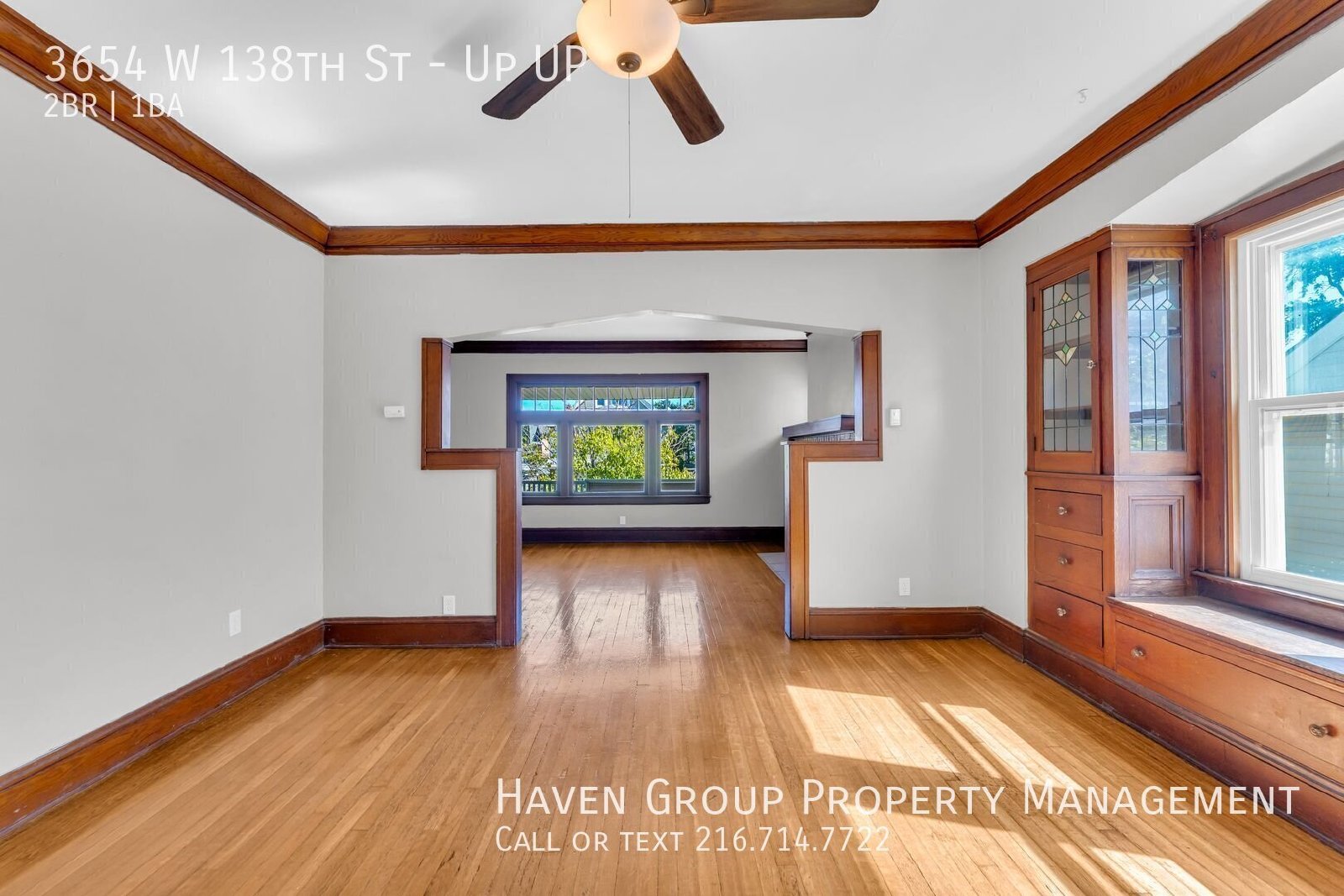3654 W 138th St | UP, Cleveland, OH 44111- Spacious 2-bed 1-bath multi-family home! property image