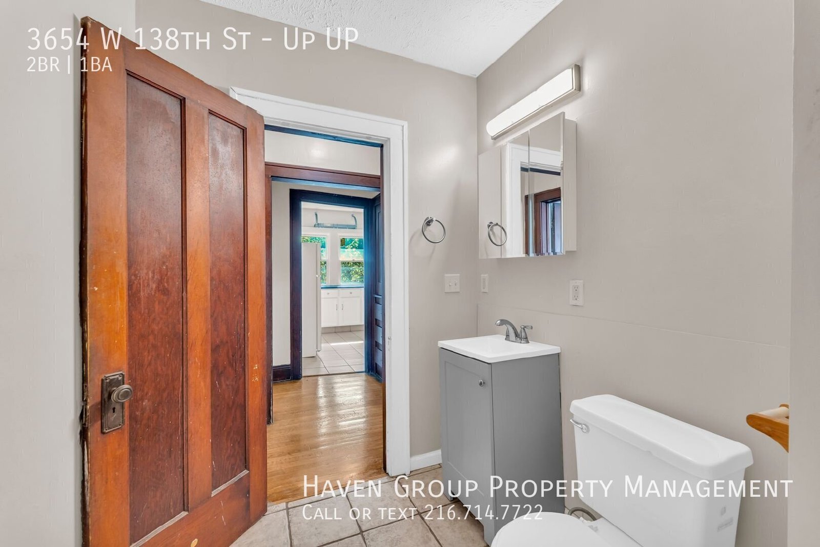 3654 W 138th St | UP, Cleveland, OH 44111- Spacious 2-bed 1-bath multi-family home! property image