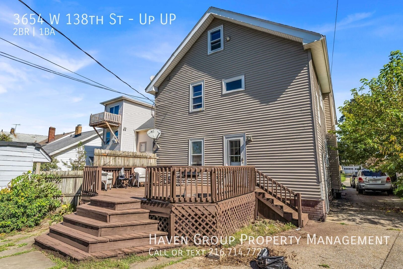 3654 W 138th St | UP, Cleveland, OH 44111- Spacious 2-bed 1-bath multi-family home! property image