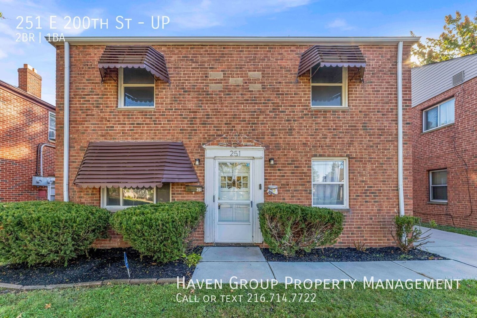 251 E 200th St | UP, Euclid, OH 44119- Spacious 2-bed 1-bath multi-family home! property image