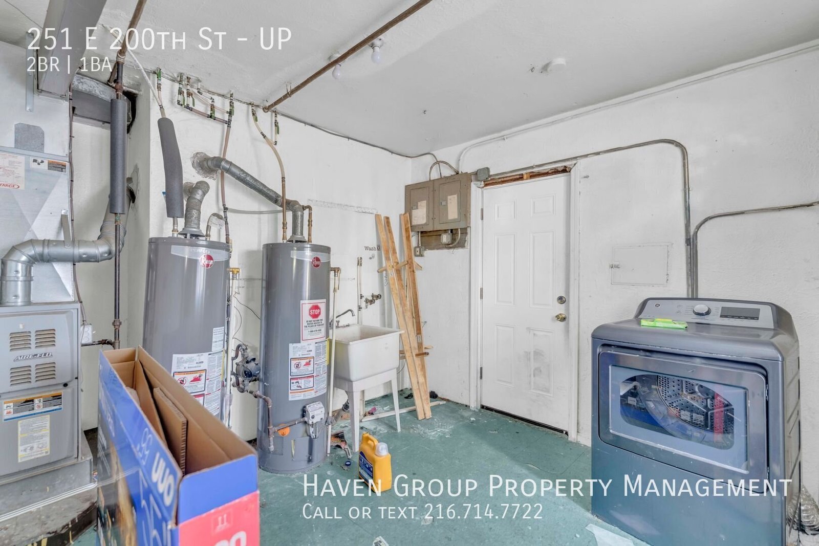 251 E 200th St | UP, Euclid, OH 44119- Spacious 2-bed 1-bath multi-family home! property image